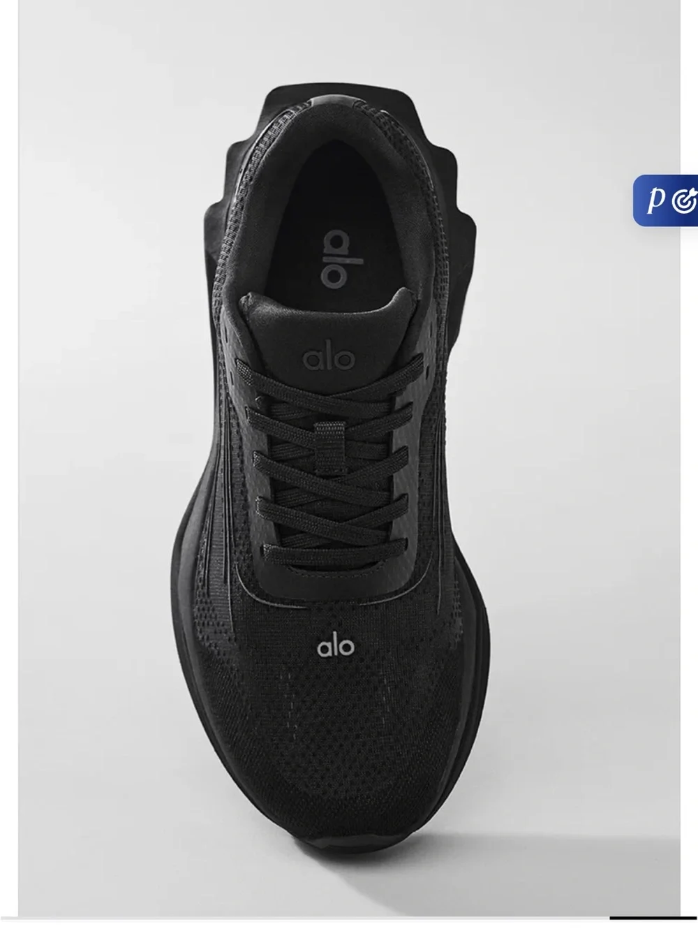 Alo Runner Black  Performance Running Shoes